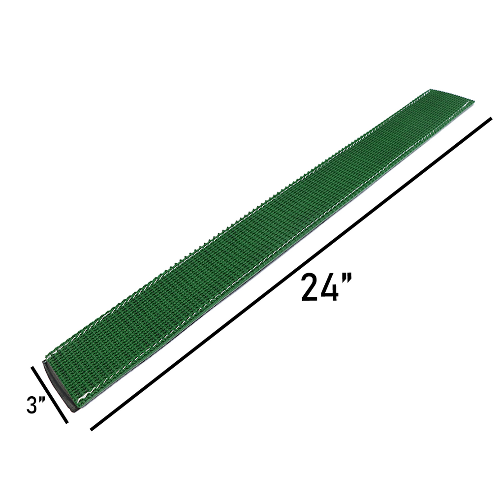 GripGuard Pro 2' Low Profile Rubber Tread Sleeves - Elevate Your Wheel Straps with Ultimate Grip and Protection