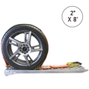 Boxer GripGuard Pro Swivel J Hook Car Tie Down 4 Pack 2" x 8' with Advanced 3-Point System-1