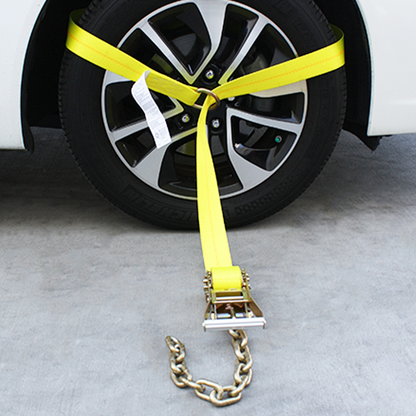 Boxer Side-Mount Tire Holder: PrecisionGrip Series with 5/16" Chain Ratchet Extension