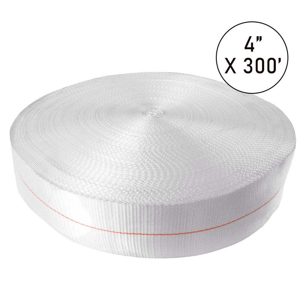 Boxer PowerPro 4" x 300' Heavy-Duty Polyester Tie Down Webbing Roll