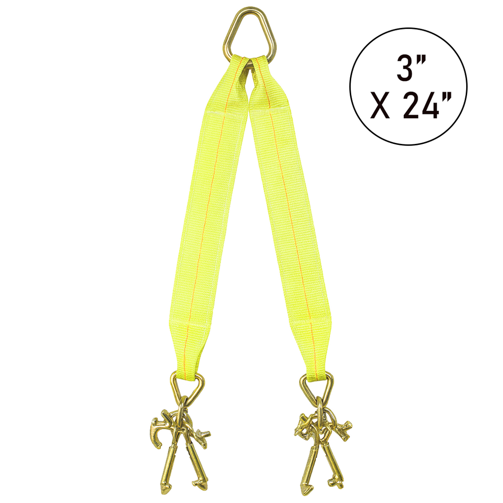 Boxer Precision V-Flex Heavy-Duty 3" x 24' with Forged Cluster RTJ Hooks