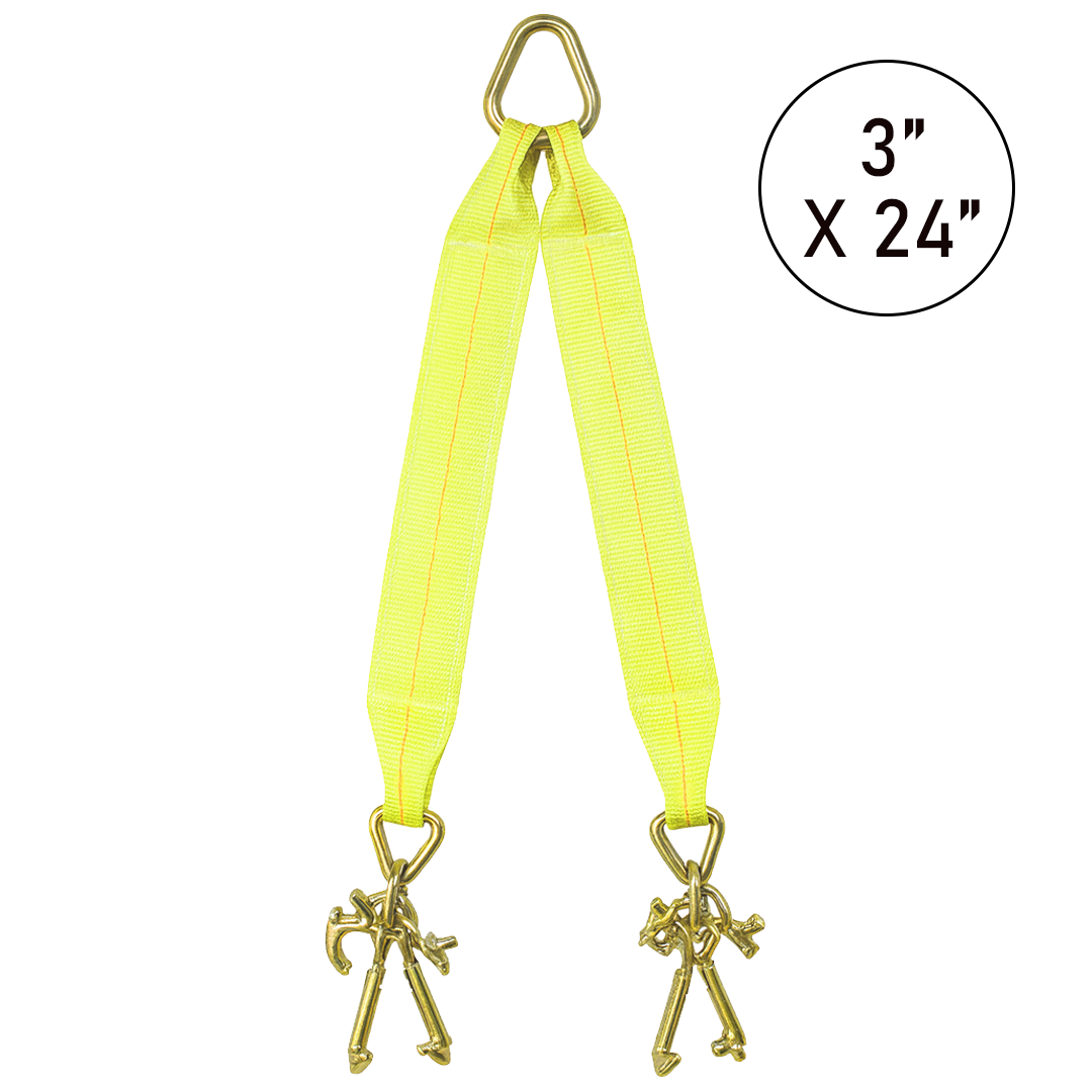 Boxer Precision V-Flex Heavy-Duty 3" x 24' with Forged Cluster RTJ Hooks