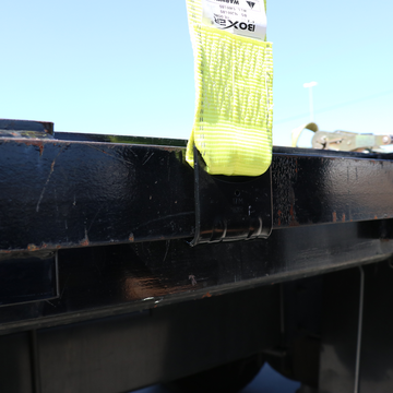 Boxer 4" Winch Strap with Flat Hook, 16,200-lb Capacity - 0