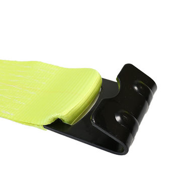 Boxer 3" Winch Strap with Black Flat Hook- 20,000lb Webbing - USA Assembled - 0
