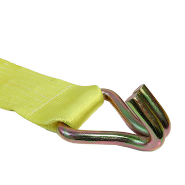 Boxer 3" Winch Strap with Twin J Wire Hook - USA Assembled - 0