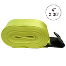 Boxer 4" Winch Strap with Flat Hook, 16,200-lb Capacity-5