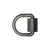 Boxer Cargo Control Heavy Duty 5/8" Weld-On Forged Lashing D-Ring with Mounting Bracket