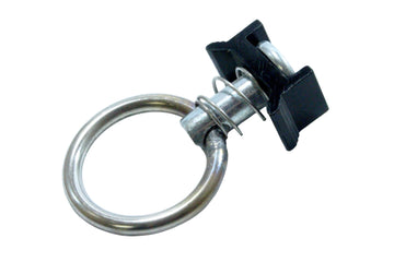 10 Pieces of Aluminum Track Single Stud Fittings, 1,500 LBS B/S
