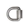 Heavy Duty 3/4" Weld-On Forged Lashing D-Ring with Mounting Bracket