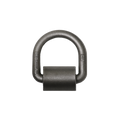 Boxer Cargo Control Heavy Duty 5/8" Weld-On Forged Lashing D-Ring with Mounting Bracket