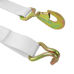 2 Inch Ratchet Tie Down with Twin J Hook and Twist Snap Hook - Boxer Tools