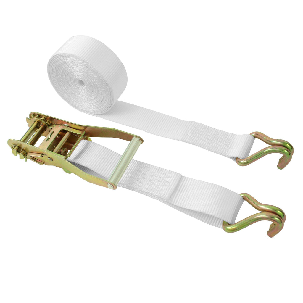 2 Inch Ratchet Tie Down with Twin J Hooks - Boxer Tools