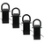 Boxer Stake Pocket 5/8" D-Ring Tie Down Anchor Point - 18,000-LBS Breaking Strength - 4 Pack