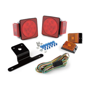 LED 4 Inch Rear Combination Trailer Light Kit