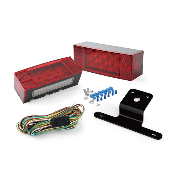 Replacement LED Low Profile Trailer Tail Light Kit - Boxer Tools