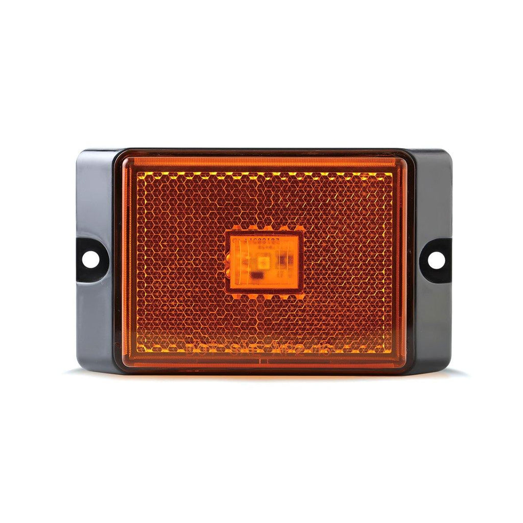 LED Rectangular Marker Light in Amber - Boxer Tools