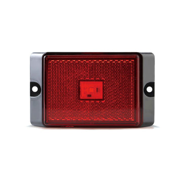 LED Rectangular Marker Light in Red
