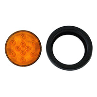 10 LED 4 Inch Turn Signal Light in Amber - Boxer Tools