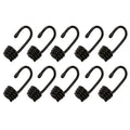 Elastic Cord Hooks, 10 Pieces