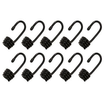 Elastic Cord Hooks, 10 Pieces