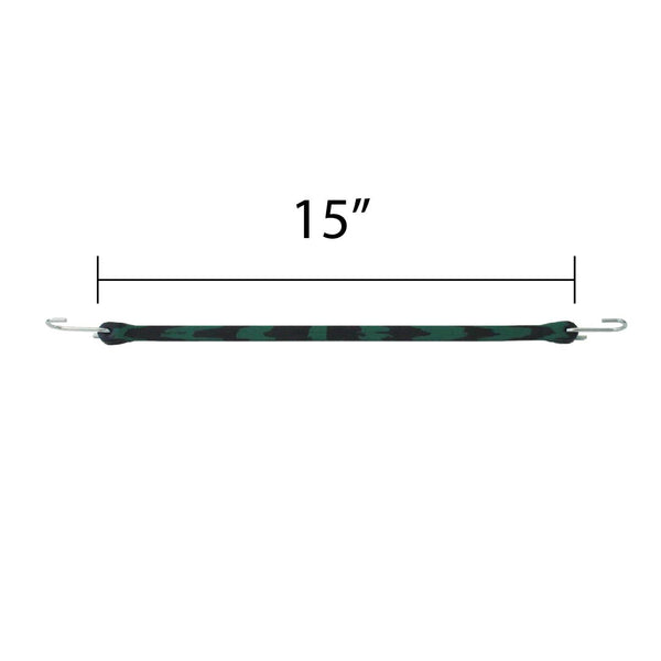 Boxer Camouflage EPDM Rubber Tarp Strap -10 Pack