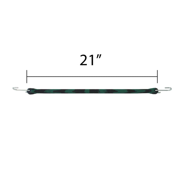 Boxer Camouflage EPDM Rubber Tarp Strap -10 Pack