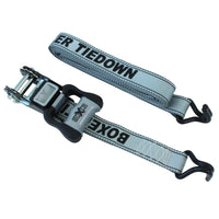 4 Pieces of Ratchet Tie Down with J Hooks - Boxer Tools