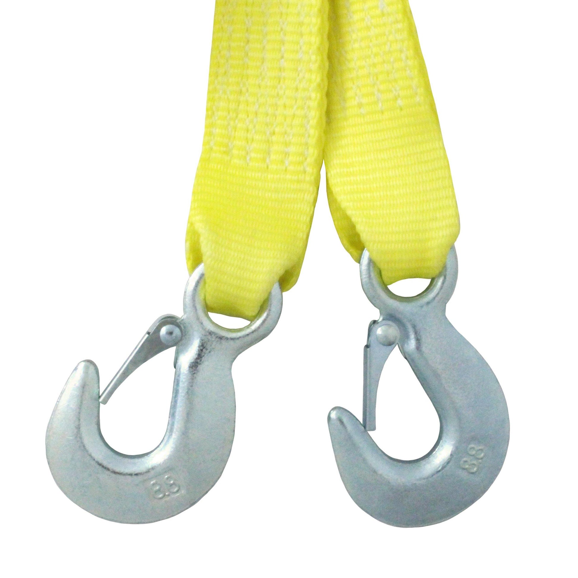 1-3/4 Inch Tow Strap with Safety Hooks - Boxer Tools