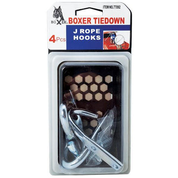 Boxer Tool J Rope Hook 4 Piece