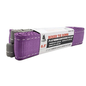 6.5 Feet Polyester Webbing Sling with Double Flat Loops - Boxer Tools