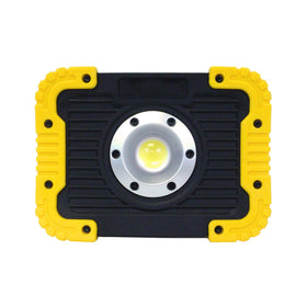 6W Rechargeable LED Work Light in Yellow - Boxer Tools
