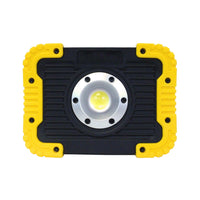 6W Rechargeable LED Work Light in Yellow - Boxer Tools