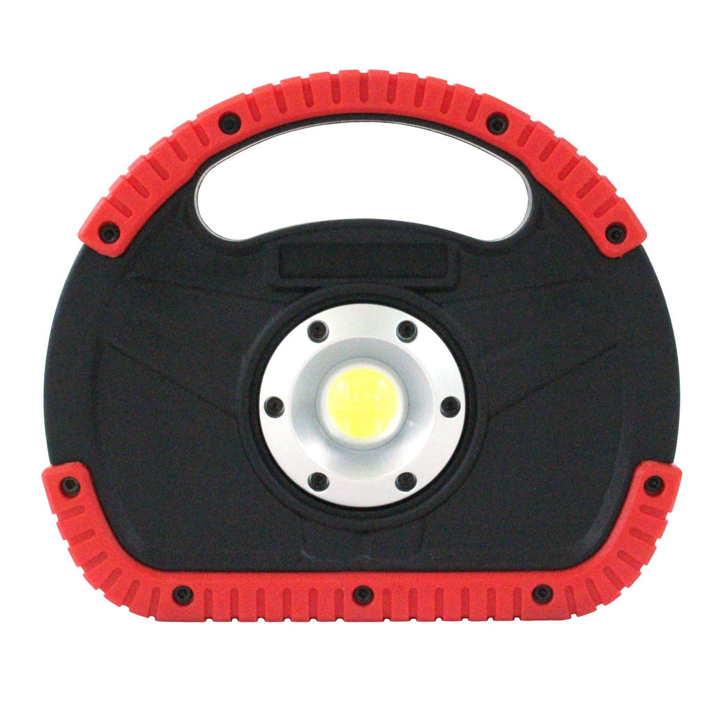 6W Rechargeable LED Work Light in Red - Boxer Tools