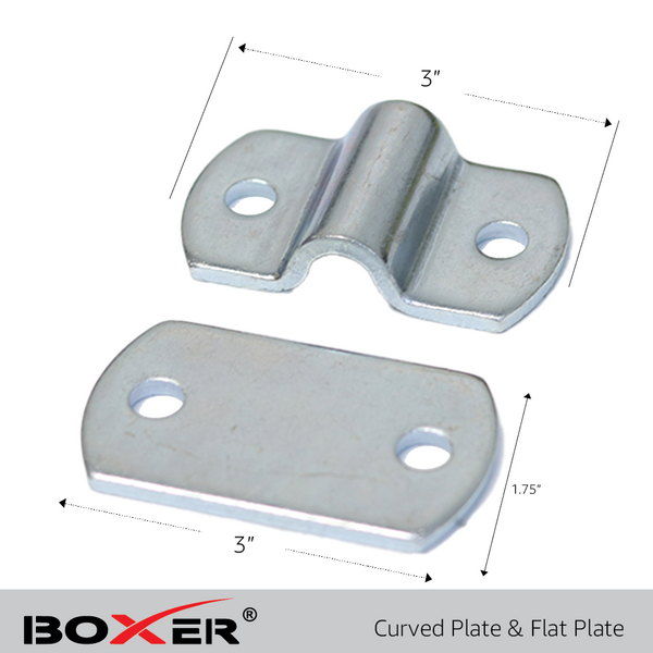 Boxer Tool Corner Gate Latch Set For Trucks, Flatbeds, Gates - 2 Sets