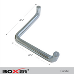 Boxer Tool Straight Security Gate Latch Set For Trucks, Flatbeds, Gates - 2 Sets