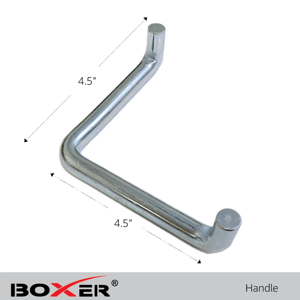 Boxer Tool Straight Security Gate Latch Set For Trucks, Flatbeds, Gates - 2 Sets
