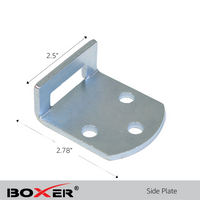 Boxer Tool Straight Security Gate Latch Set For Trucks, Flatbeds, Gates - 2 Sets