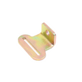 1" Canopy Tent Sidewall Corner Bracket, Yellow Chrome - 100 Pack