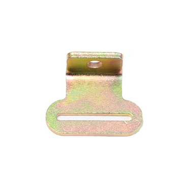 1" Canopy Tent Sidewall Corner Bracket, Yellow Chrome - 100 Pack