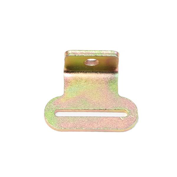 1" Canopy Tent Sidewall Corner Bracket, Yellow Chrome - 100 Pack
