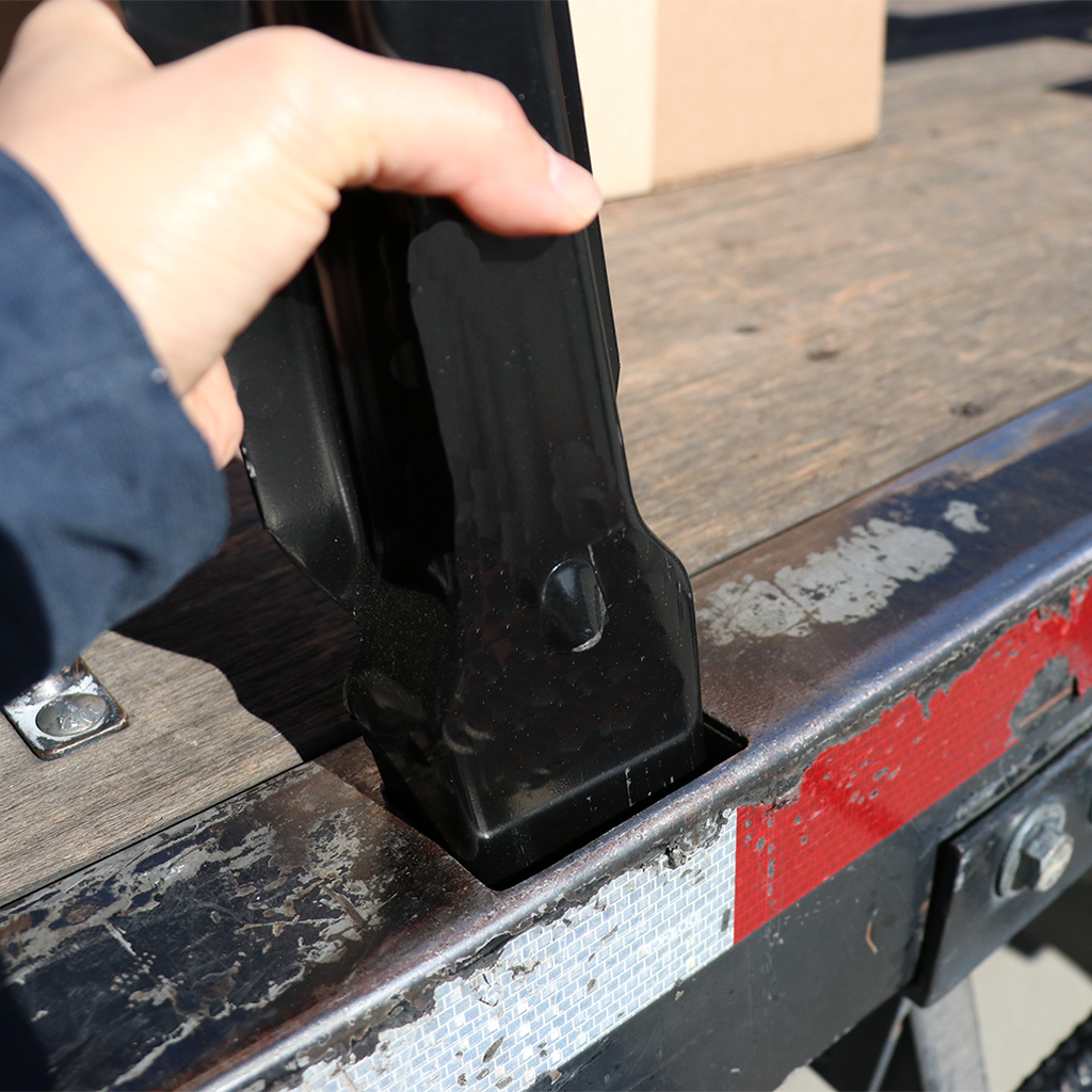 Fleming-Style 12" Square Metal Truck Stakes