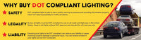 10 LED Trailer Back Up Light in White
