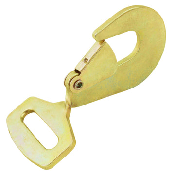 1.5 to 2 Inch Twist Snap Hook with Safety Latch