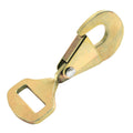 1.5 to 2 Inch Twist Snap Hook with Safety Latch