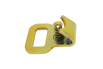 1" Push-Button Hook with Spring, 3,300 Pounds