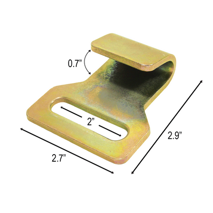 2 Inch 6,600 Pounds Narrow Flat Trailer Hook