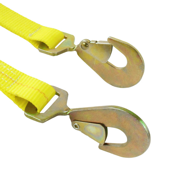 Boxer Wheel Basket Straps with Ratchet and Twist Snap Hooks 4 Pack