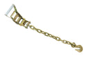 Double Locking Ratchet with Chain and Clevis Grab Hook - Boxer Tools