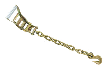 Double Locking Ratchet with Chain and Clevis Grab Hook