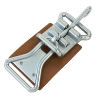 1-3/4 Inch Center Latch with Link and Leather Pad - Boxer Tools